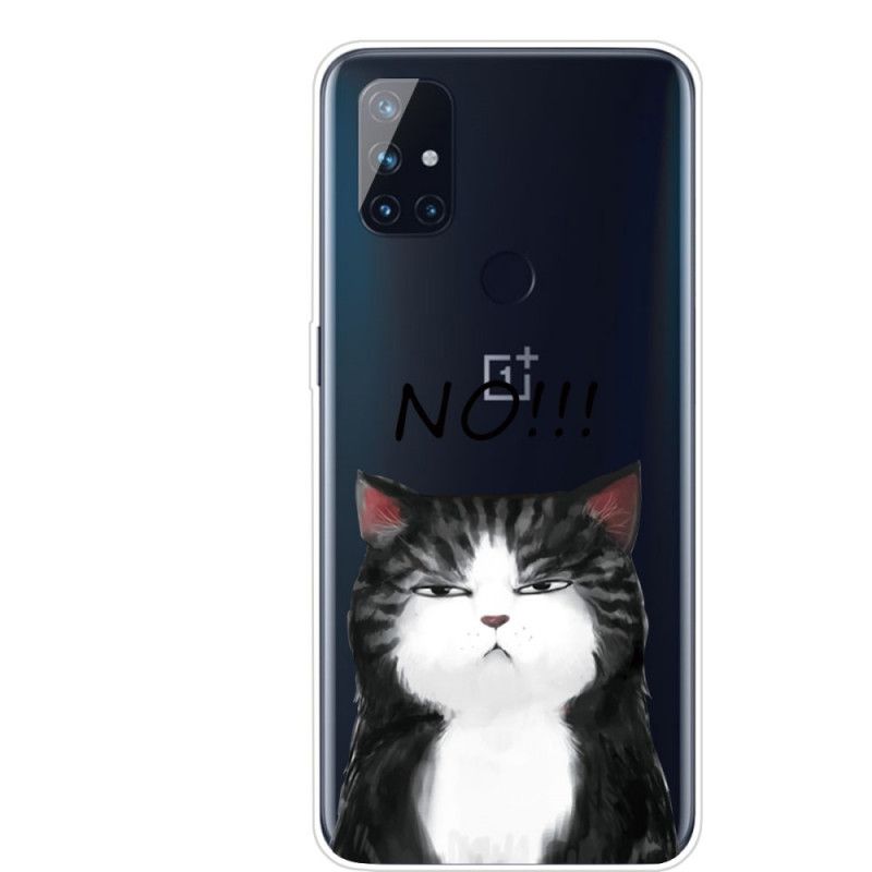 Coque Oneplus Nord N10 Le Chat Qui Dit Non