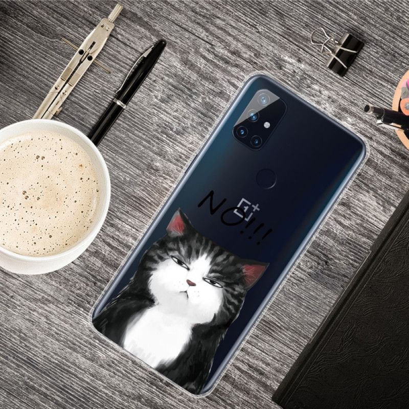 Coque Oneplus Nord N10 Le Chat Qui Dit Non