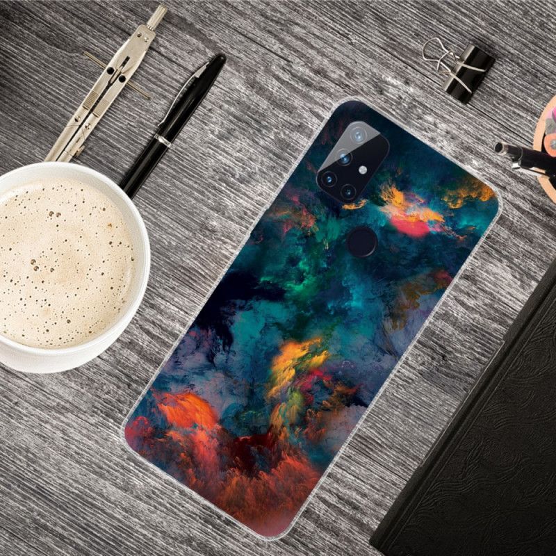 Coque Oneplus Nord N10 Nuages Colorés