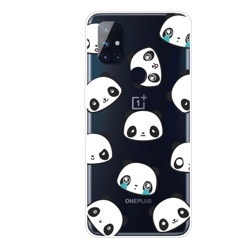 Coque Oneplus Nord N10 Pandas Sentimentaux