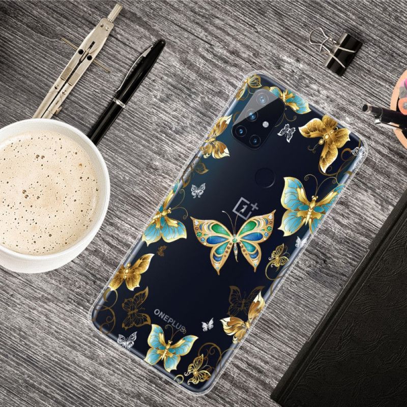 Coque Oneplus Nord N10 Papillons Design