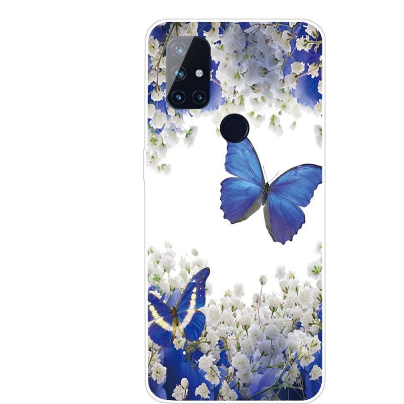 Coque Oneplus Nord N10 Papillons Design