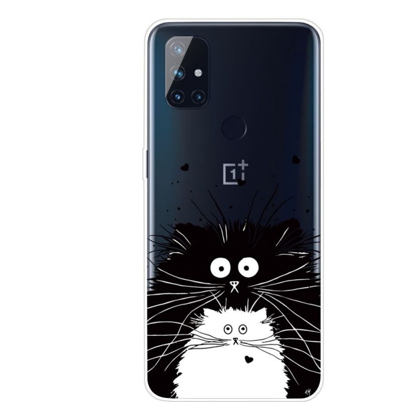 Coque Oneplus Nord N10 Regarde Les Chats