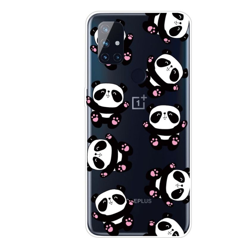 Coque Oneplus Nord N10 Top Pandas Fun