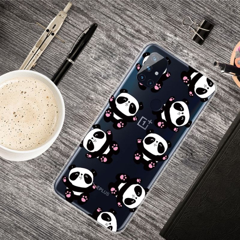 Coque Oneplus Nord N10 Top Pandas Fun