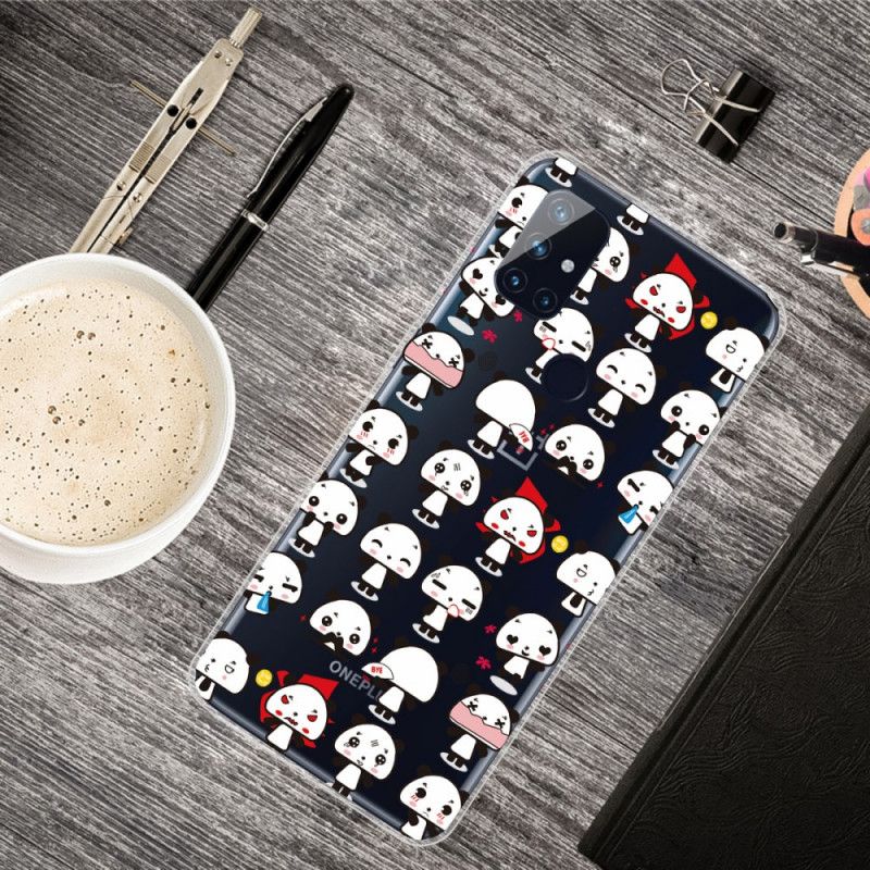 Coque Oneplus Nord N10 Transparente Funny Pandas