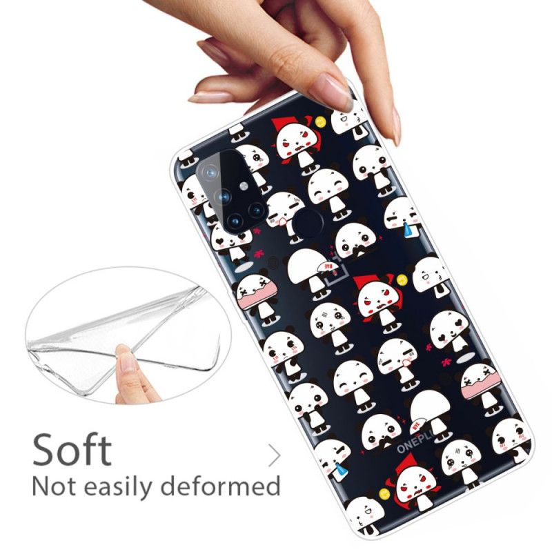 Coque Oneplus Nord N10 Transparente Funny Pandas