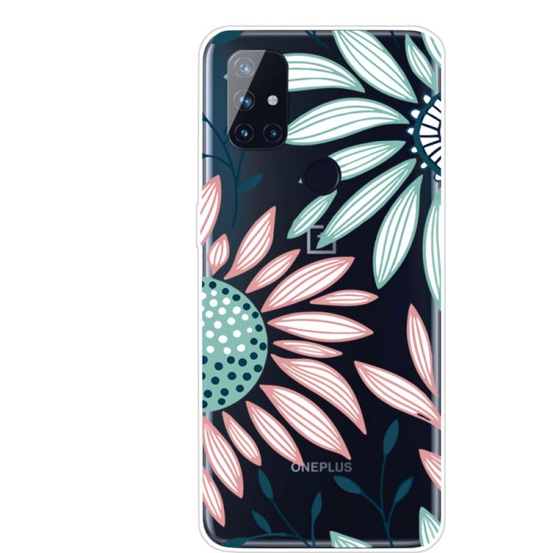 Coque Oneplus Nord N10 Transparente Une Fleur