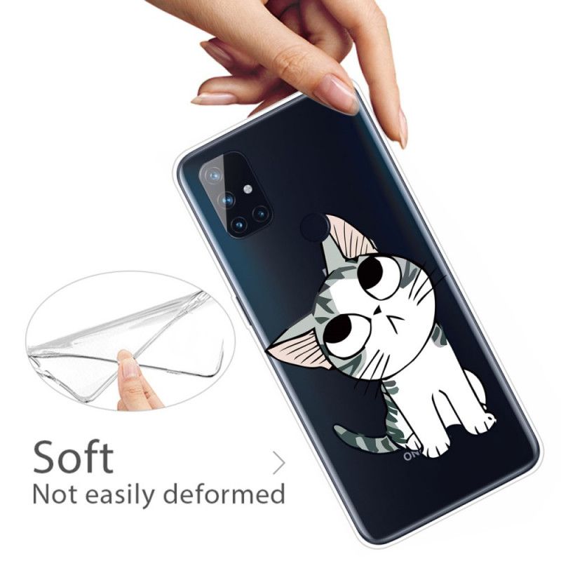 Coque Oneplus Nord N100 Charmant Chat