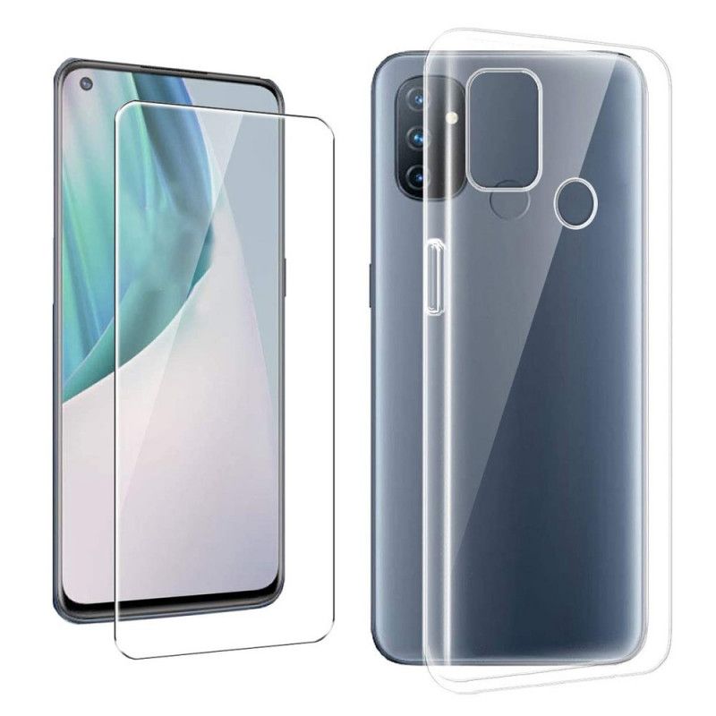 Coque Oneplus Nord N100 Combo Coque Et Verre Trempée Écran