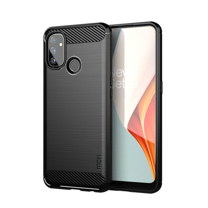 Coque Oneplus Nord N100 Fibre Carbone Brossée Mofi