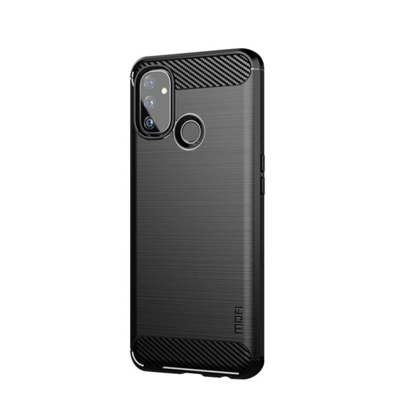 Coque Oneplus Nord N100 Fibre Carbone Brossée Mofi