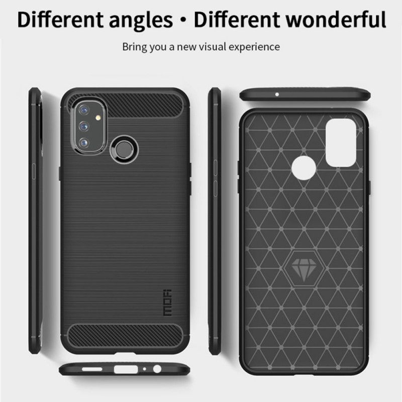 Coque Oneplus Nord N100 Fibre Carbone Brossée Mofi