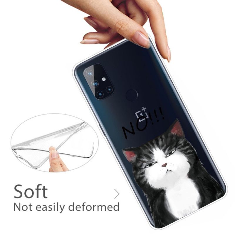 Coque Oneplus Nord N100 Le Chat Qui Dit Non