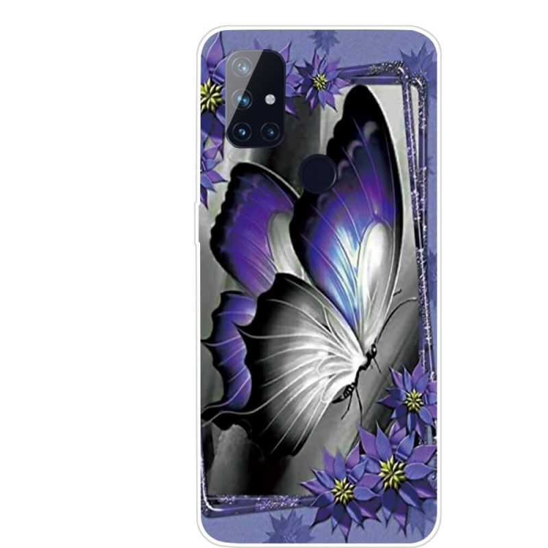 Coque Oneplus Nord N100 Papillon Royal
