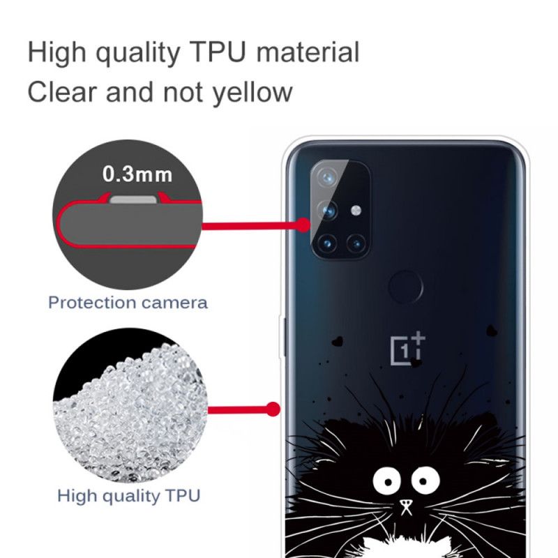 Coque Oneplus Nord N100 Regarde Les Chats