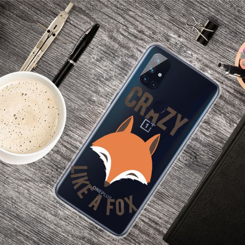 Coque Oneplus Nord N100 Renard / Crazy Like A Fox