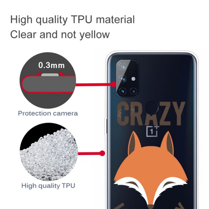 Coque Oneplus Nord N100 Renard / Crazy Like A Fox