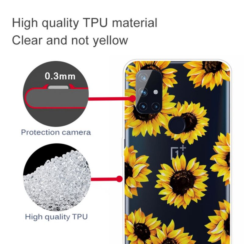 Coque Oneplus Nord N100 Tournesols