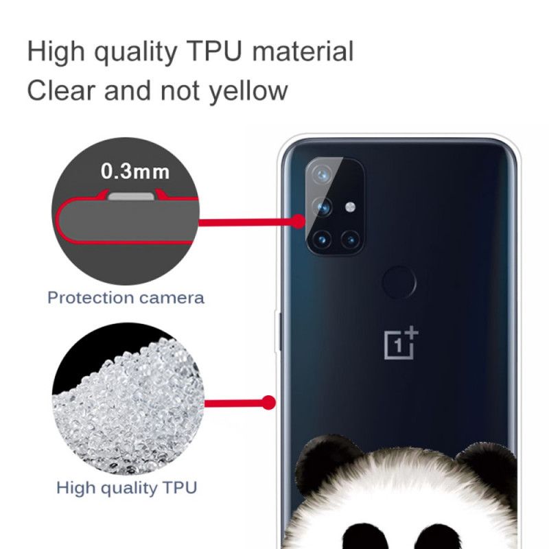 Coque Oneplus Nord N100 Transparente Panda