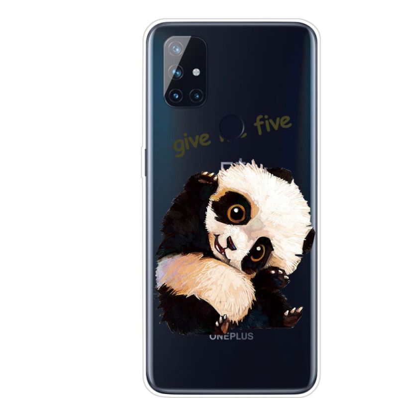 Coque Oneplus Nord N100 Transparente Panda Give Me Five