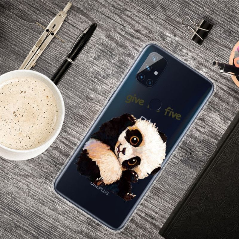 Coque Oneplus Nord N100 Transparente Panda Give Me Five