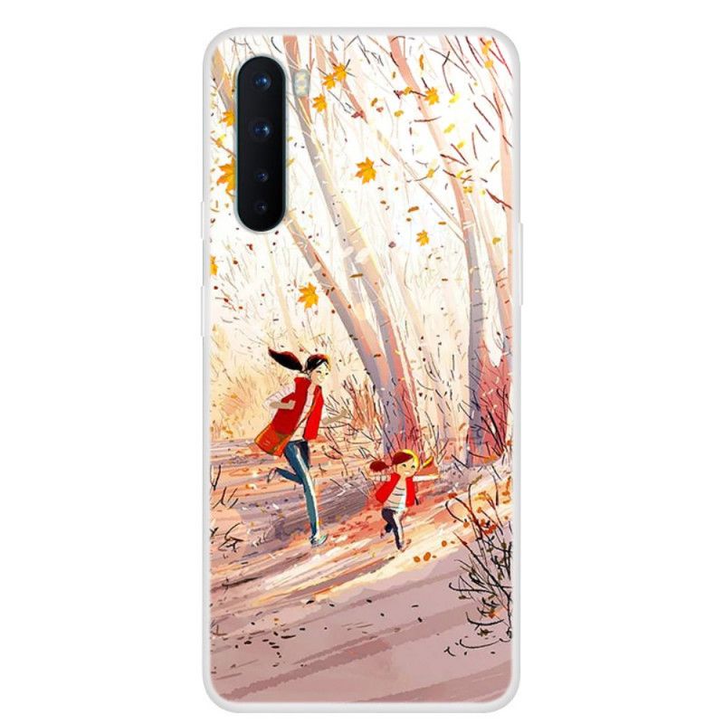 Coque Oneplus Nord Paysage D'automne