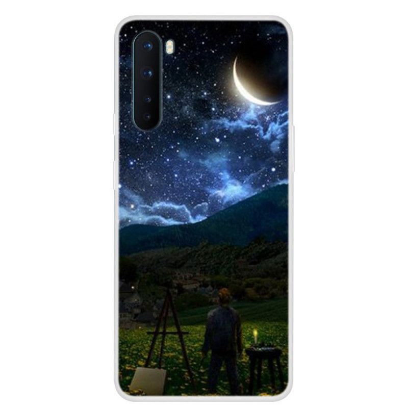 Coque Oneplus Nord Peintre Dans La Nuit