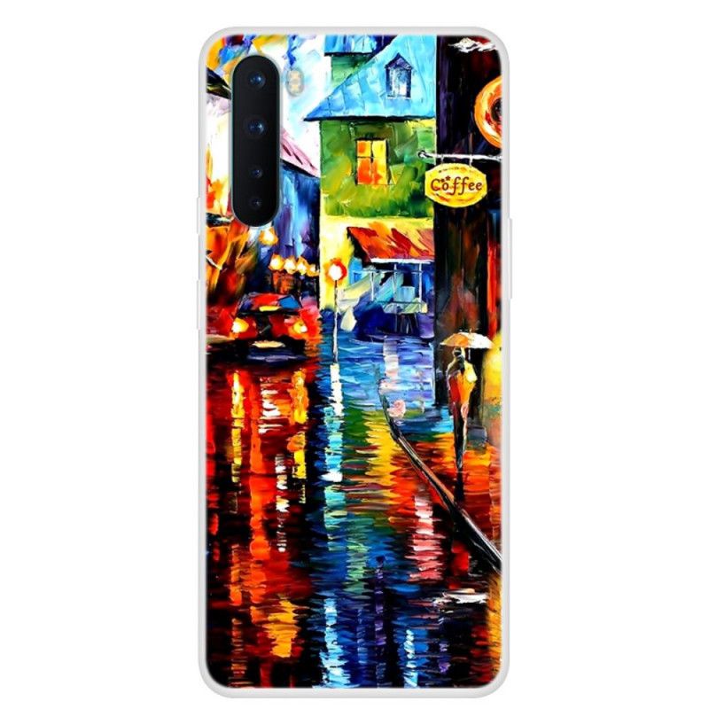 Coque Oneplus Nord Peinture De Café