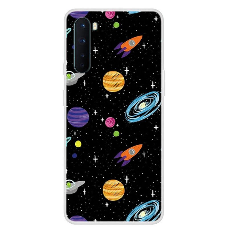 Coque Oneplus Nord Planète Galaxie