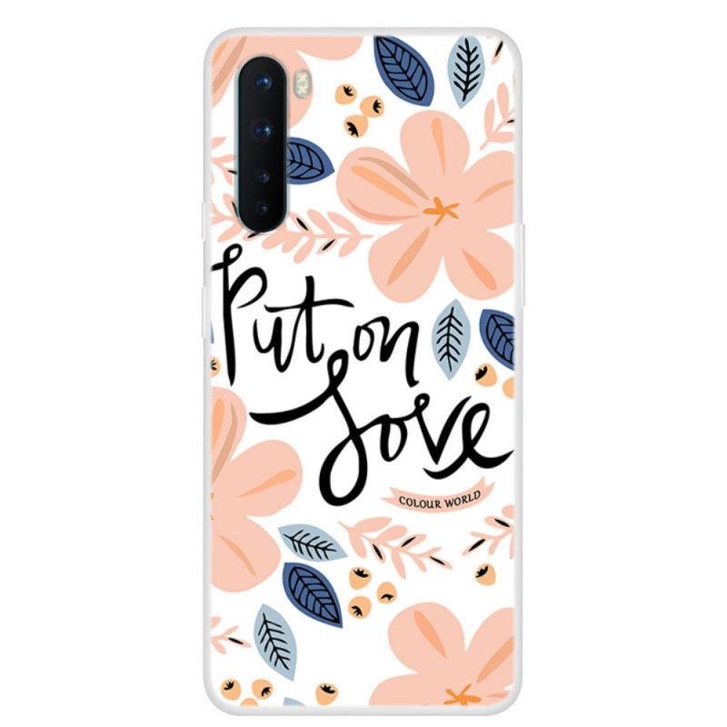 Coque Oneplus Nord Put On Love