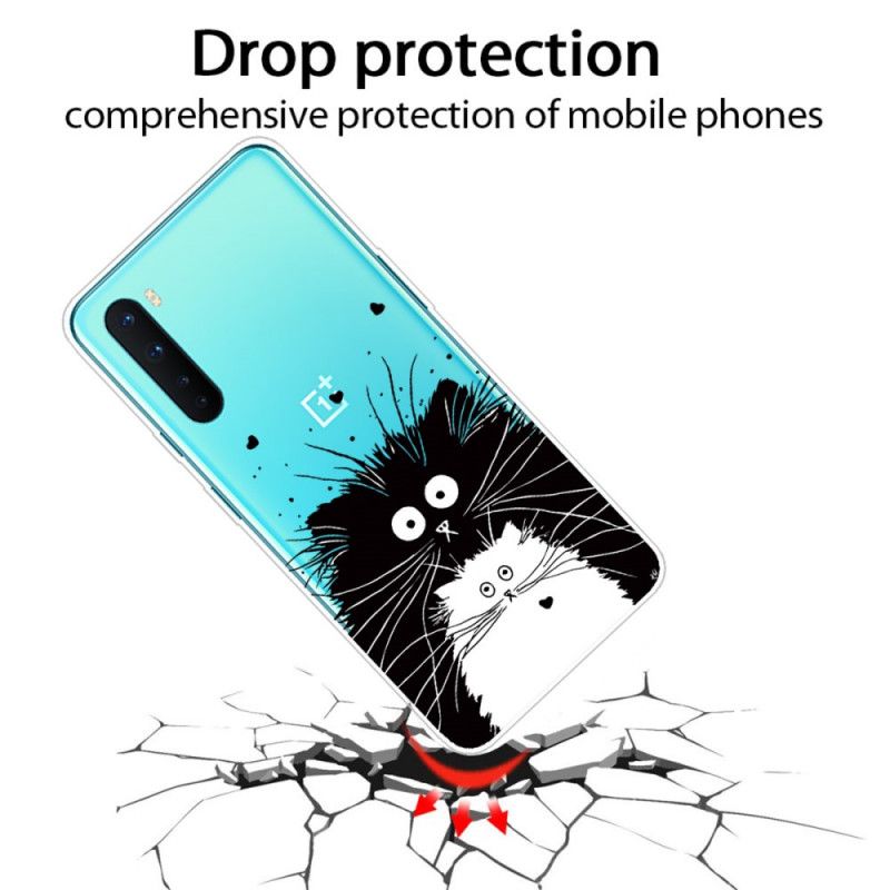 Coque Oneplus Nord Regarde Les Chats