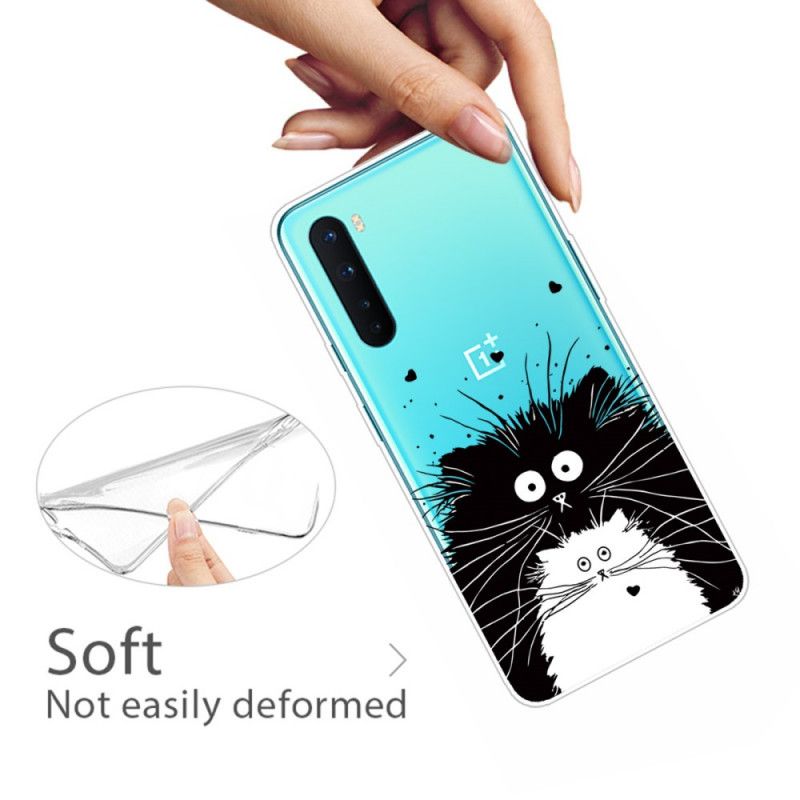 Coque Oneplus Nord Regarde Les Chats