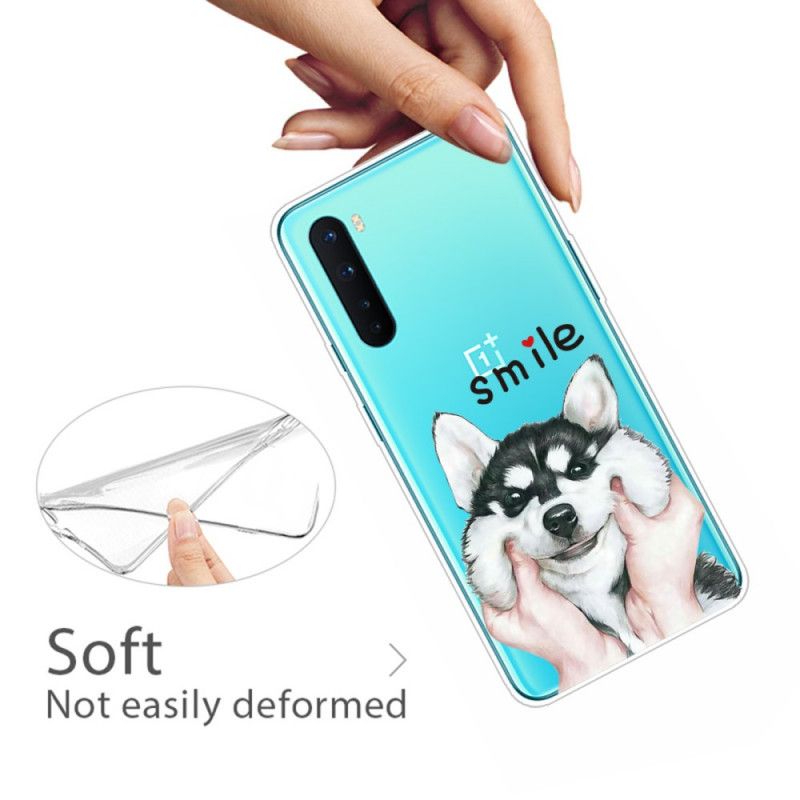 Coque Oneplus Nord Smile Dog