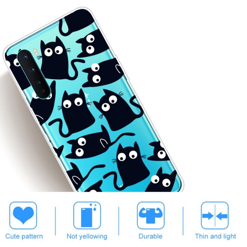 Coque Oneplus Nord Souris Noires