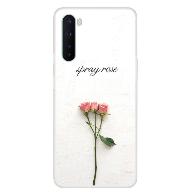 Coque Oneplus Nord Spray Roses