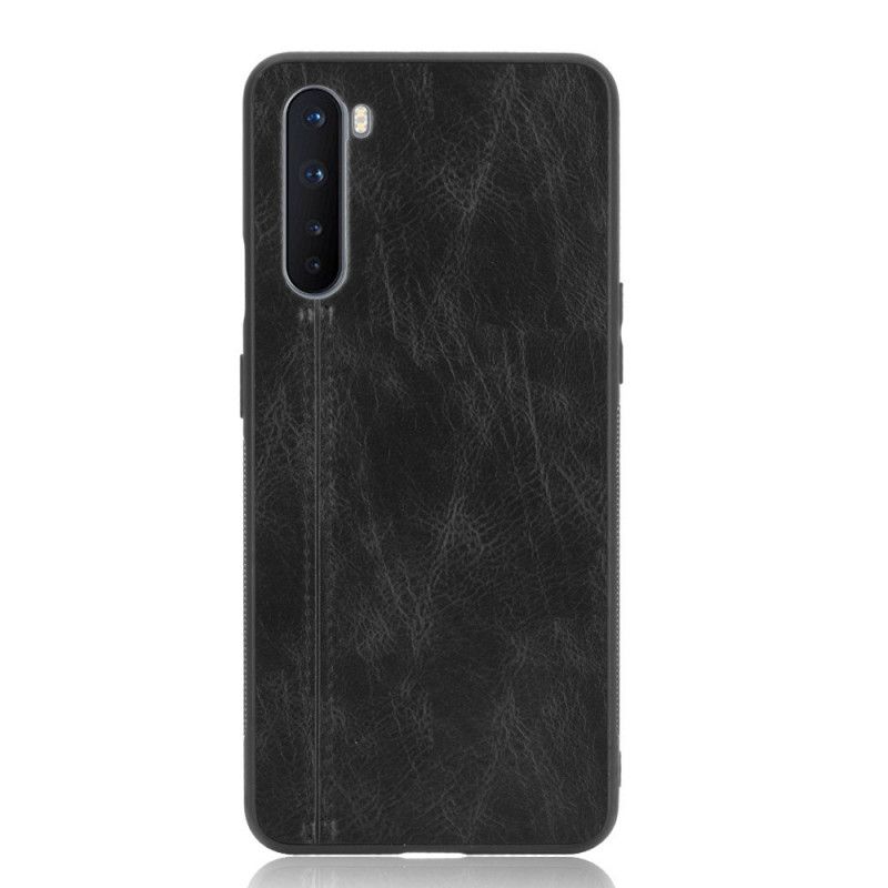 Coque Oneplus Nord Style Cuir Coutures