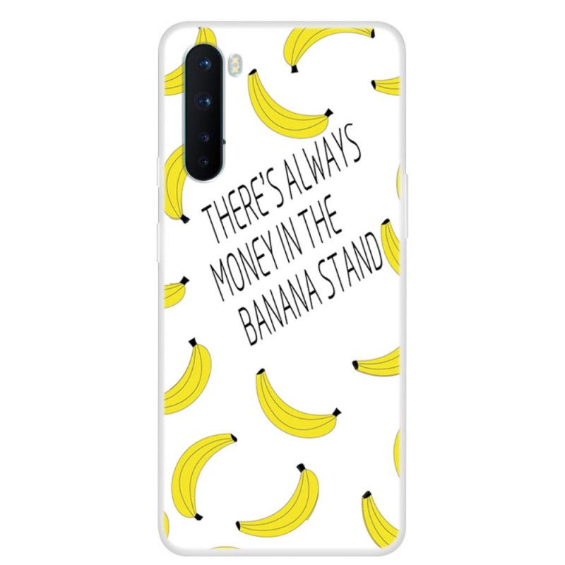 Coque Oneplus Nord Transparente Banana Money