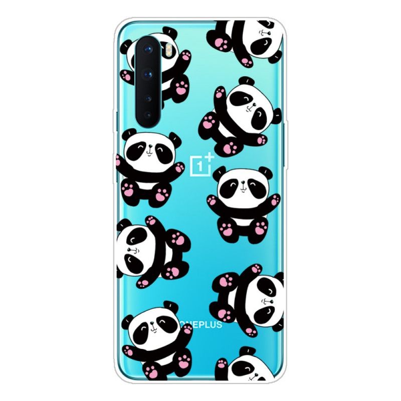 Coque Oneplus Nord Transparente Pandas Have Fun