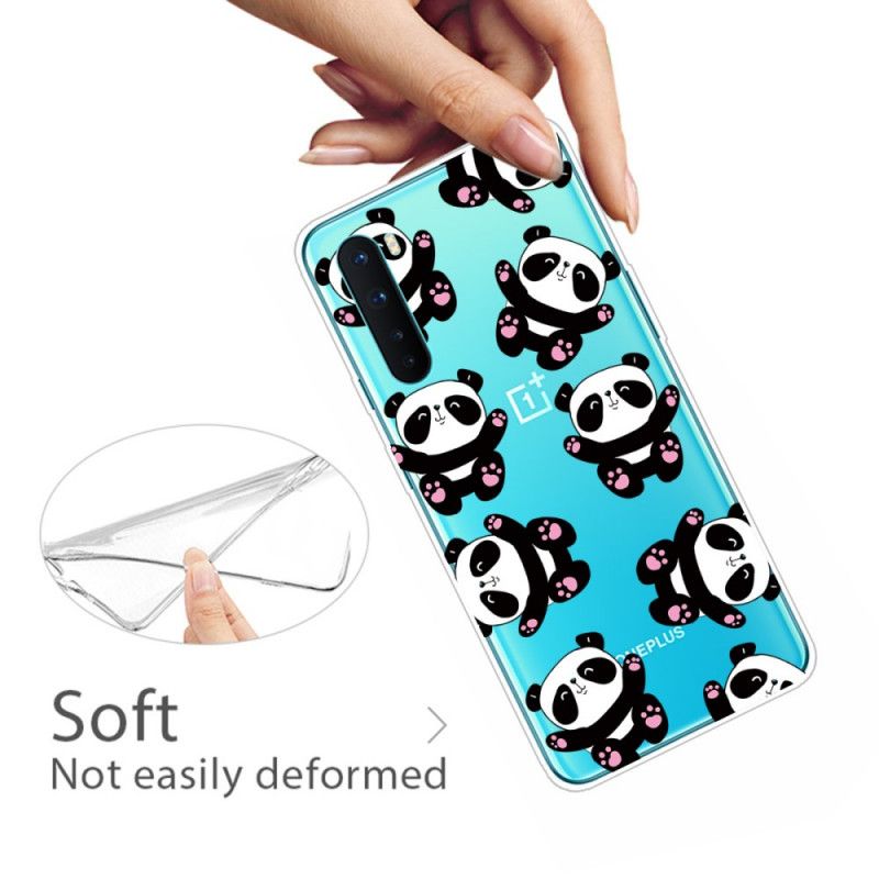 Coque Oneplus Nord Transparente Pandas Have Fun