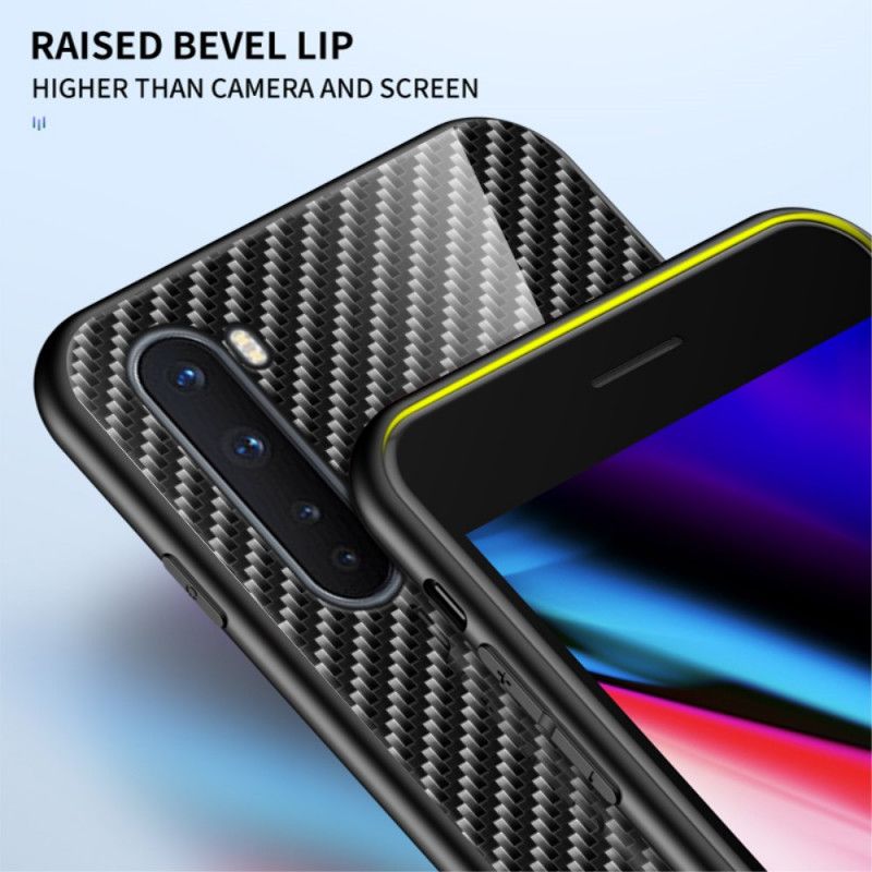 Coque Oneplus Nord Verre Trempé Fibre Carbone