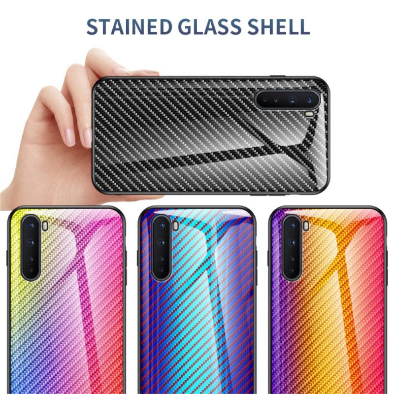 Coque Oneplus Nord Verre Trempé Fibre Carbone