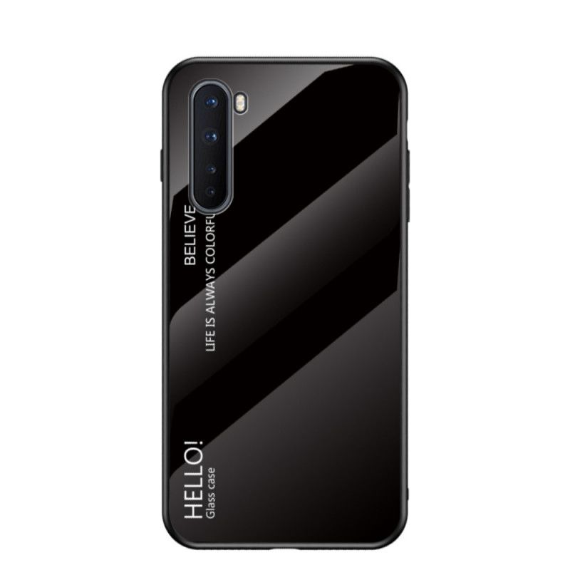 Coque Oneplus Nord Verre Trempé Hello