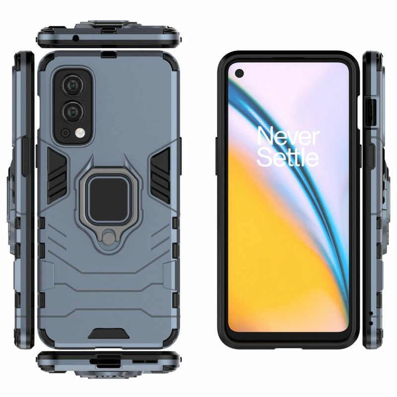 Coque Pour OnePlus Nord 2 5G Ring Résistante