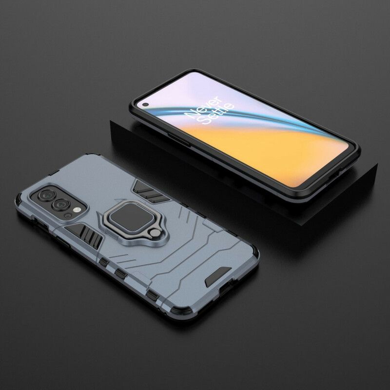 Coque Pour OnePlus Nord 2 5G Ring Résistante