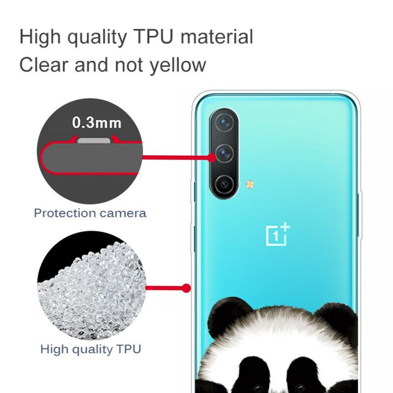 Coque Pour OnePlus Nord CE 5G Transparente Panda