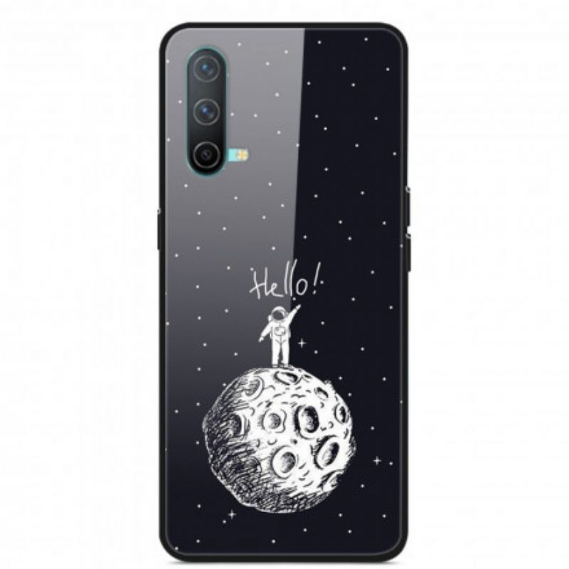 Coque Pour OnePlus Nord CE 5G Verre Trempé Lune Hello