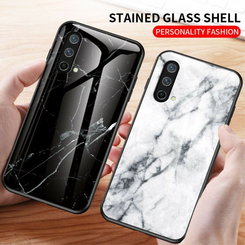 Coque Pour OnePlus Nord CE 5G Verre Trempé Marble Colors