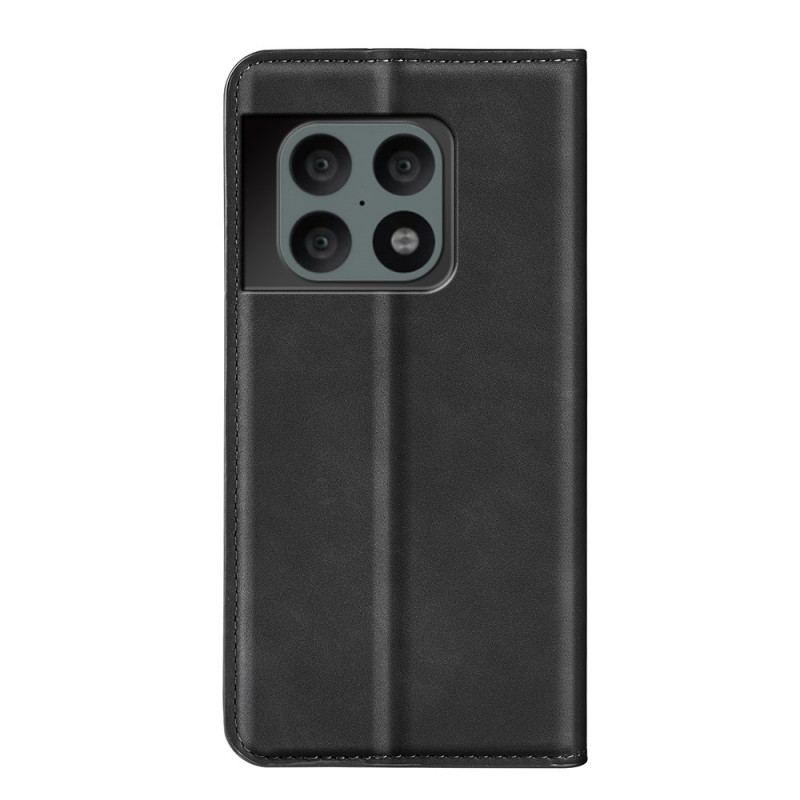 Flip Cover OnePlus 10 Pro 5G Effet Cuir Douceur Soie