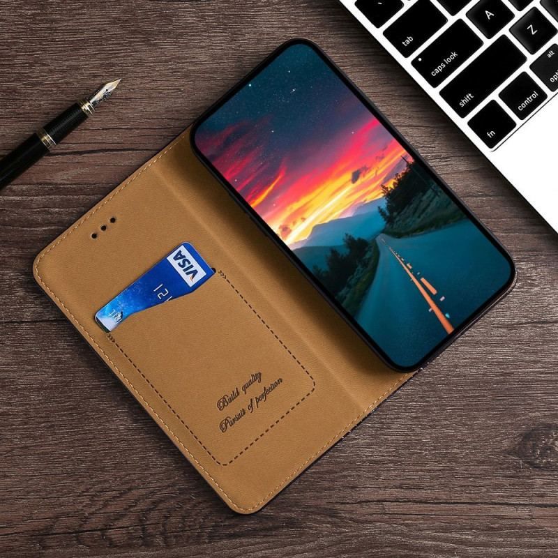 Flip Cover OnePlus 10 Pro 5G Simili Cuir Vintage